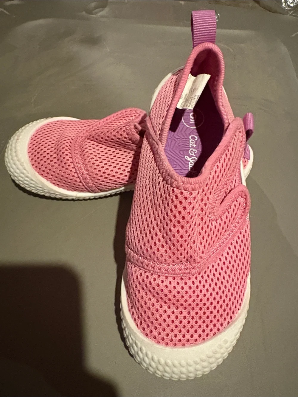 Cat & Jack Pink Mesh Slip-On Sneakers for Kids